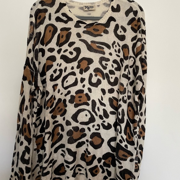Show Me Your MuMu Animul Knit Bonfire Sweater Size L - Picture 6 of 9